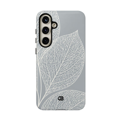 Grey Tough Phone Case for Samsung - Frosted Ash Veins