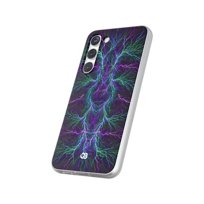 Electric Plasma Arbor · Lite Phone Case for Samsung · Purple