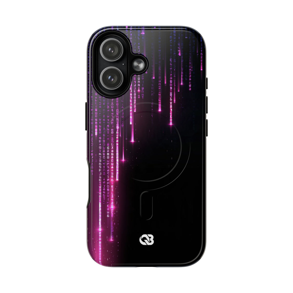 Binary Cascade · Tough 2.0 Magnetic Phone Case for iPhone · Black