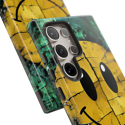 Zerbrochener Smiley Samsung S24 Ultra Case - Tough