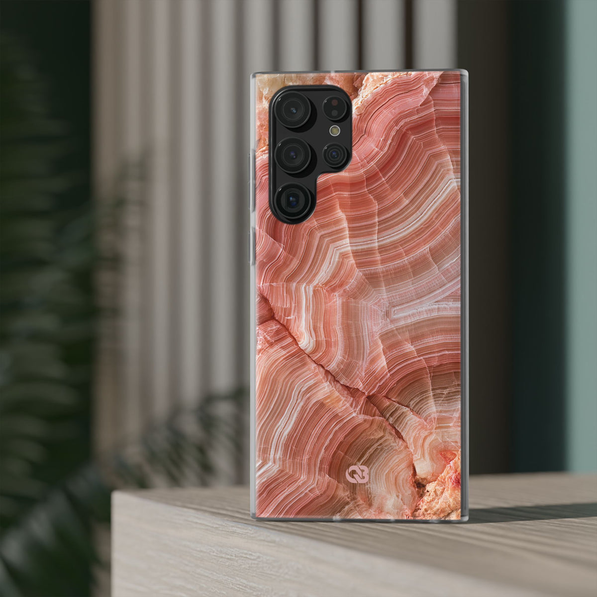 Blushing Rose Strata · Lite Phone Case for Samsung · Pink