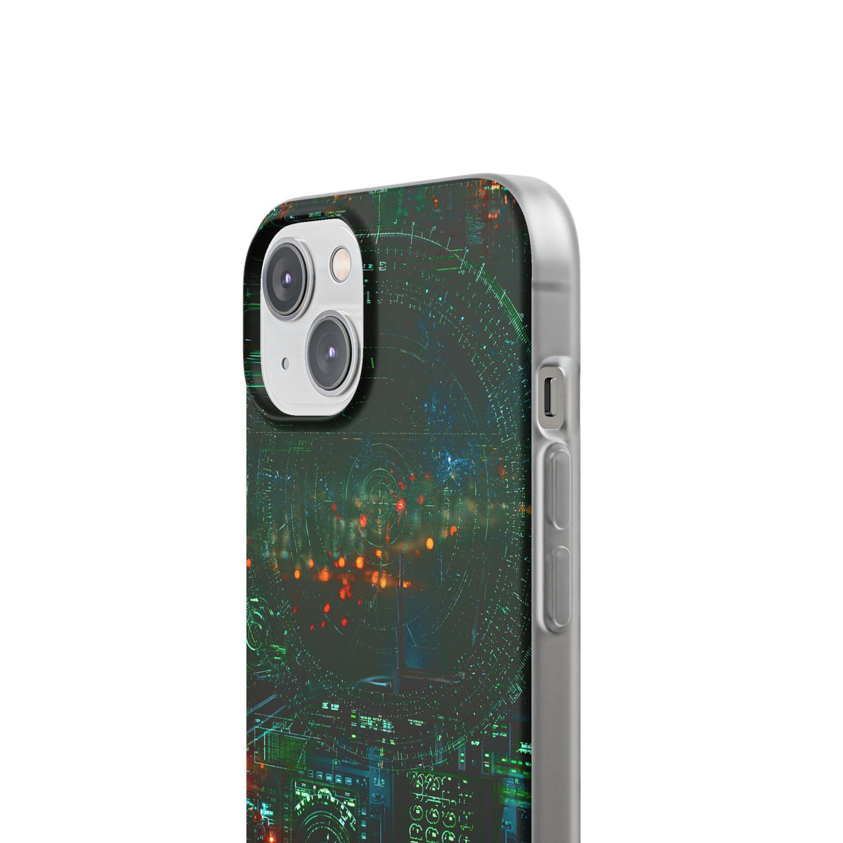 Tactical Avionics HUD · Lite Phone Case for iPhone ·  Green