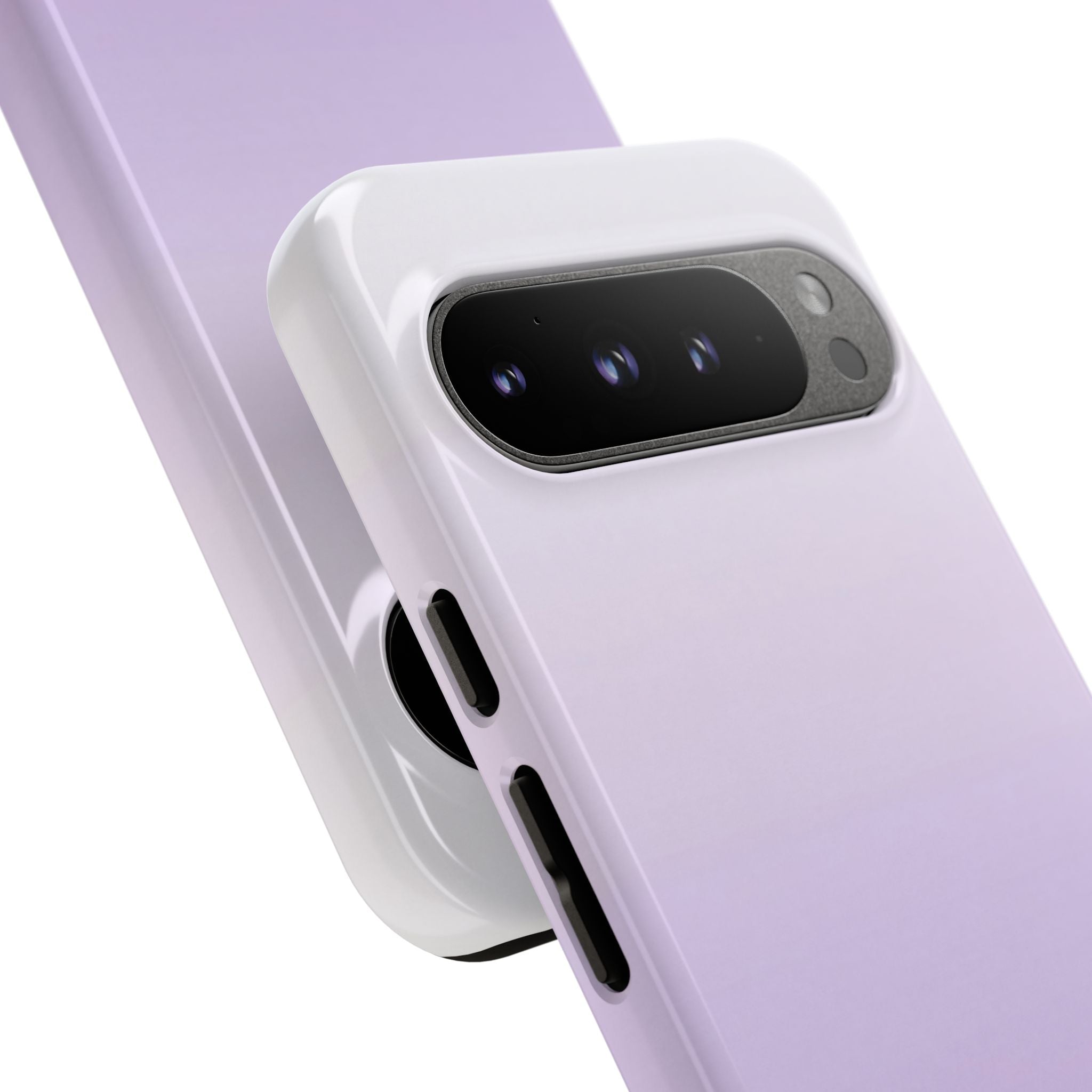 Purple Tough Phone Case for Google Pixel - Frosted Lavender Fade