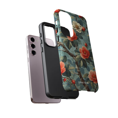 Coral Bloom Samsung S23 Plus Case - Tough