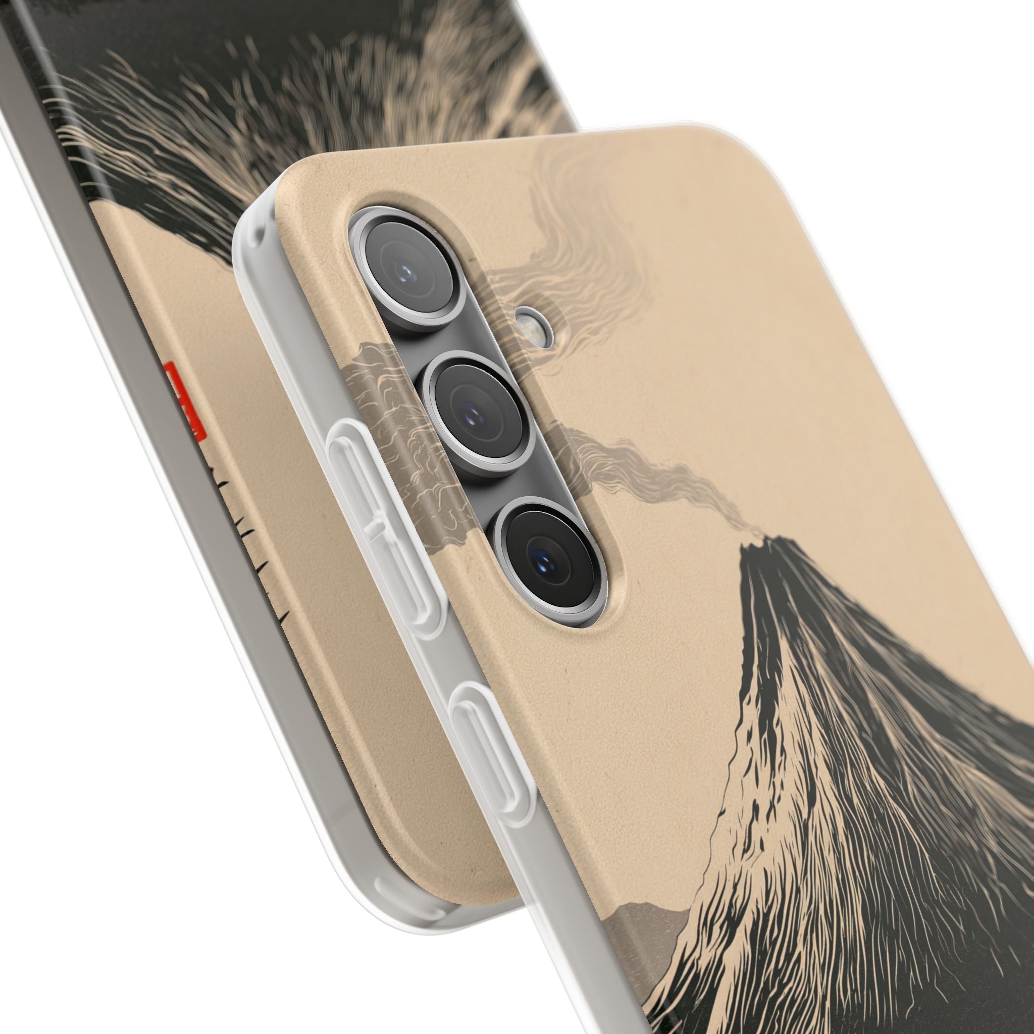 Beige Lite Phone Case for Samsung - Obsidian Ink Summit