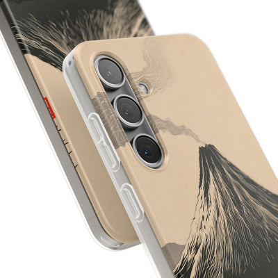Beige Lite Phone Case for Samsung - Obsidian Ink Summit