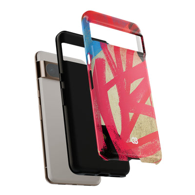 Neon Spray Tag · Tough Phone Case for Pixel ·  Pink