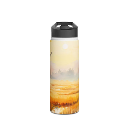 Radiant Sunburst - Stainless Steel Water Bottle