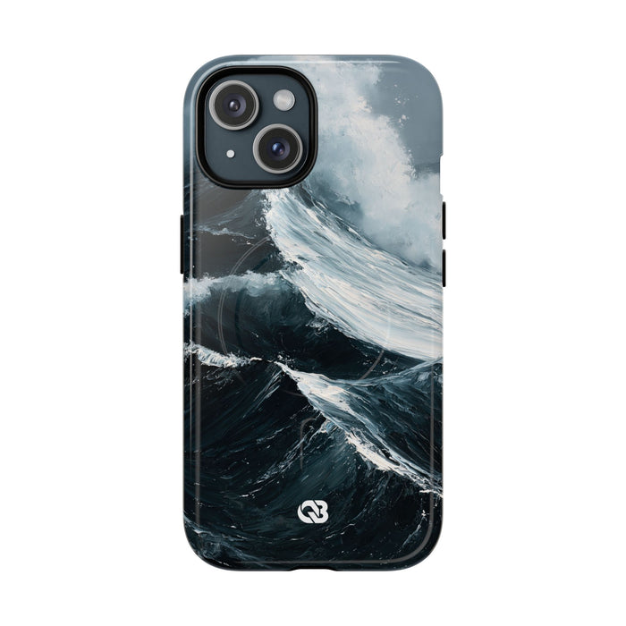 Nordic Swell · Tough 2.0 Magnetic Phone Case for iPhone · Blue
