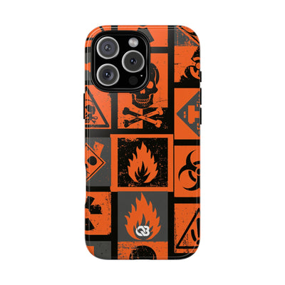 Urban Hazard · Tough Phone Case for iPhone · Orange