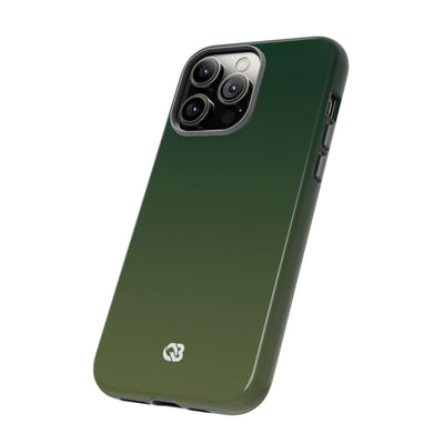 Evergreen Gradient · Tough Phone Case for iPhone · Green