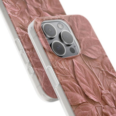 Blush Rose Relief · Lite Phone Case for iPhone ·  Pink