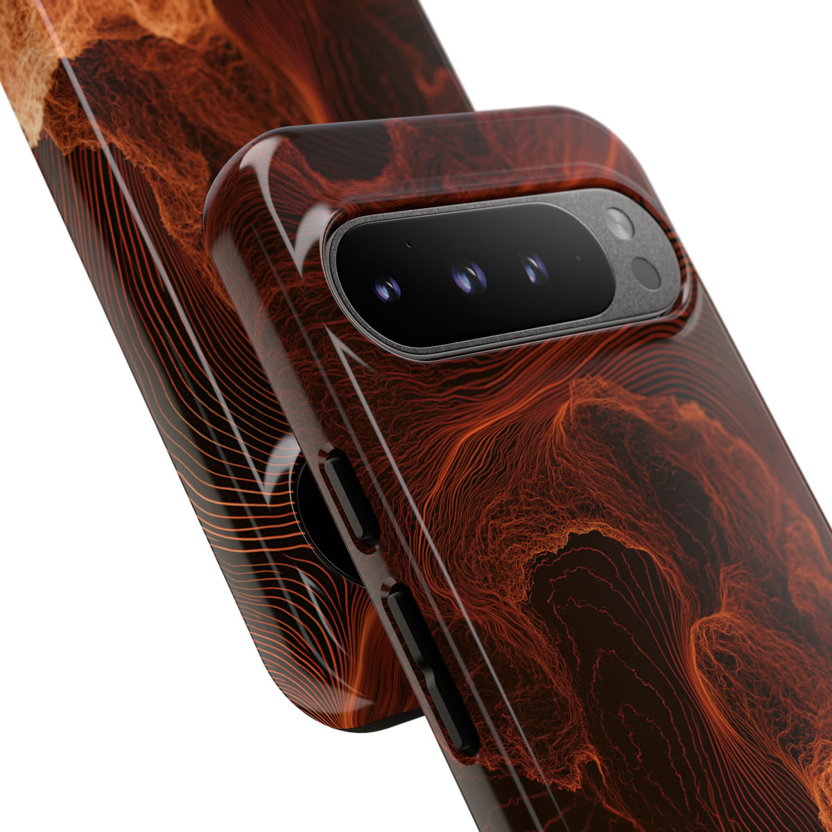 Amber Filament · Tough Phone Case for Pixel ·  Orange