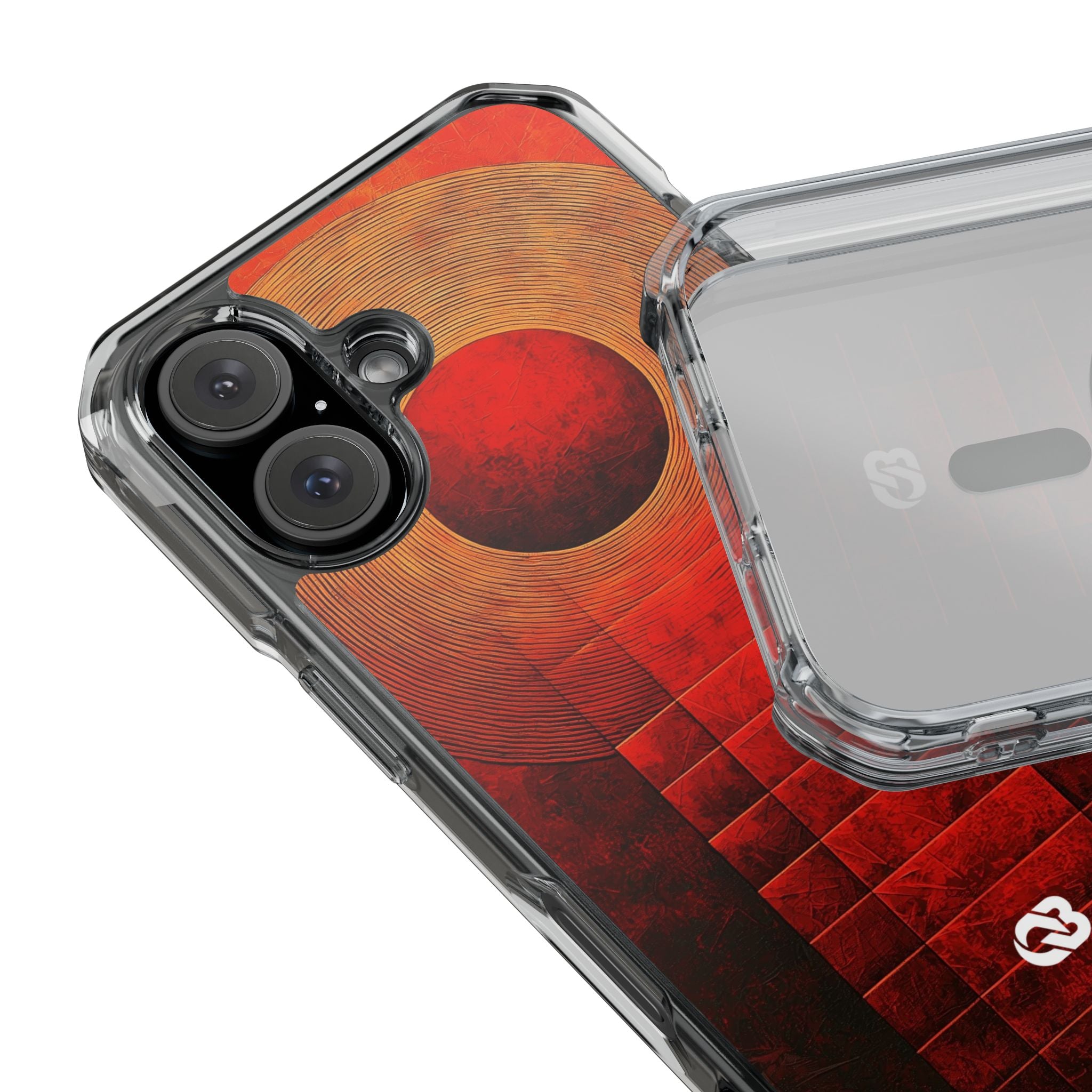 Crimson Solar Halo · Impact Phone Case for iPhone · Magsafe