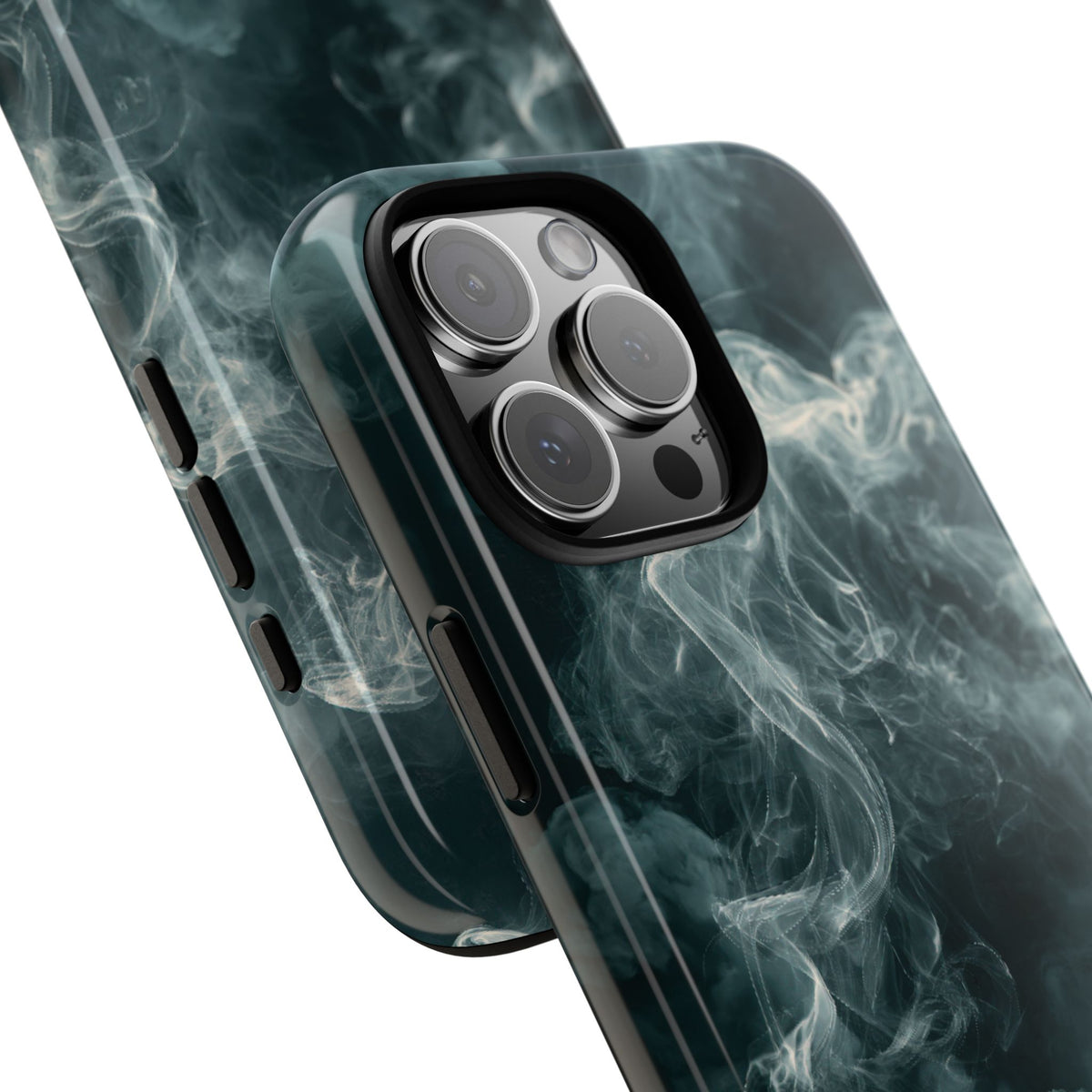 Luminescent Vapor Drift · Tough Phone Case for iPhone · Teal