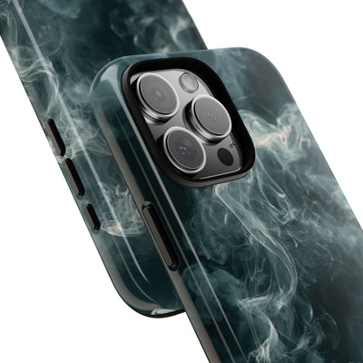 Luminescent Vapor Drift · Tough Phone Case for iPhone · Teal