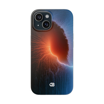 Thermal Aura Pulse · Lite Phone Case for iPhone ·  Blue
