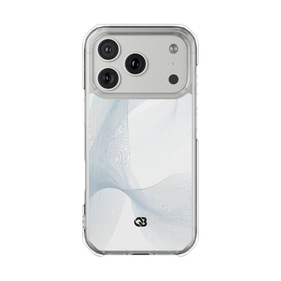 White Impact MagSafe Phone Case for iPhone - Arctic Line Current