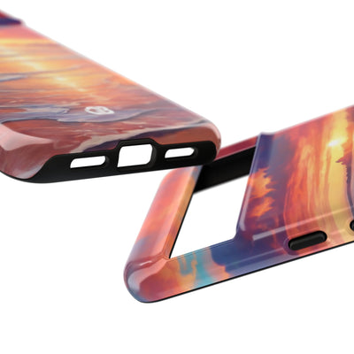 Crimson Shore Horizon · Tough Phone Case for Google Pixel