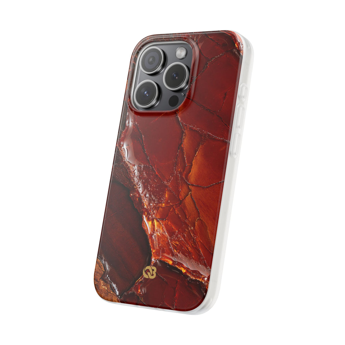 Amber Embrace · Lite Phone Case for iPhone ·  Brown