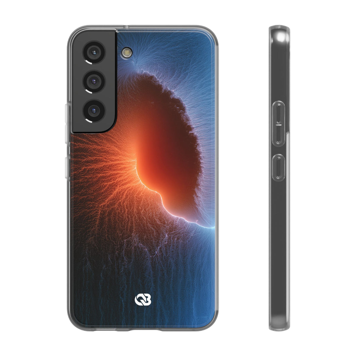 Thermal Aura Pulse · Lite Phone Case for Samsung · Blue