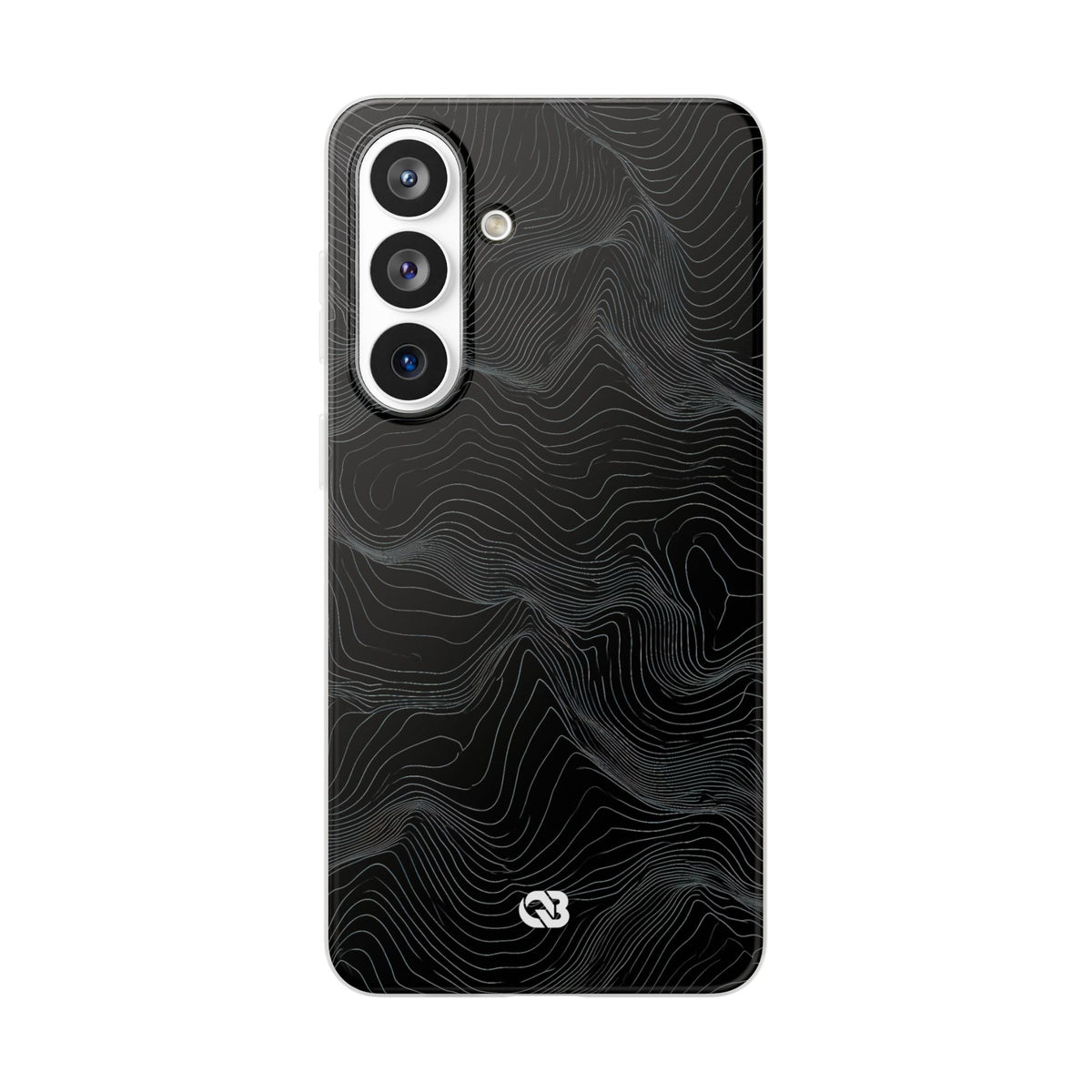 Obsidian Contour Elevation · Lite Phone Case for Samsung · Black