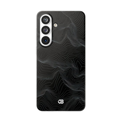 Obsidian Contour Elevation · Lite Phone Case for Samsung · Black