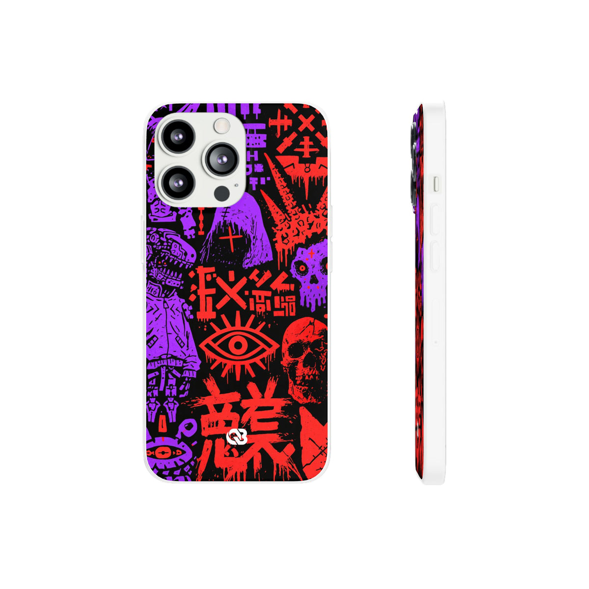 Underground Cyber Glyphs · Lite Phone Case for iPhone ·  Black