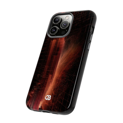 Luminous Monolith · Tough Phone Case for iPhone · Black