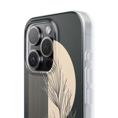 Black Lite Phone Case for iPhone - Obsidian Sand Willow