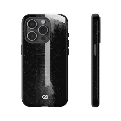 Black Tough Phone Case for iPhone - Vector Core Monolith