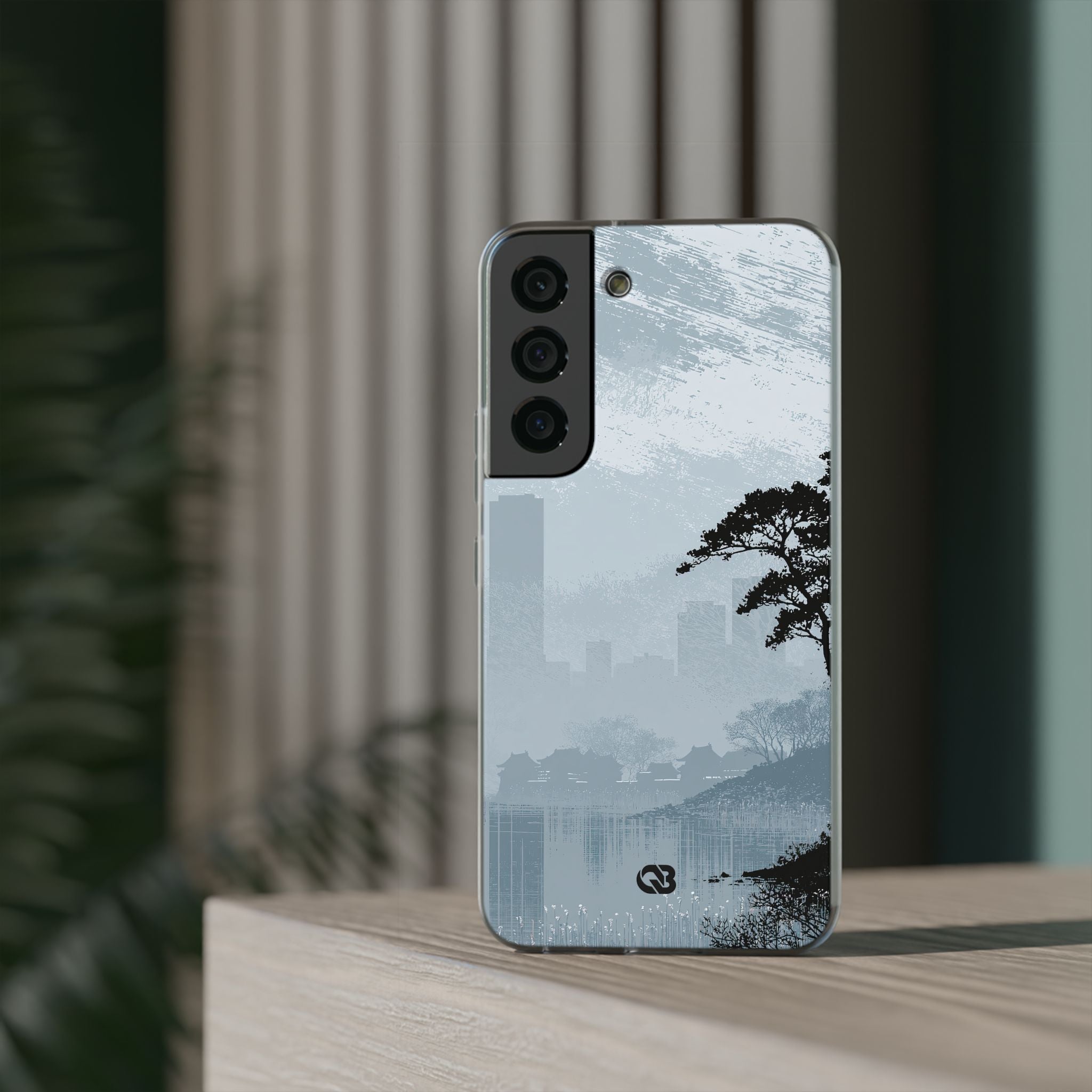 Grey Lite Phone Case for Samsung - Steel Slate Zen