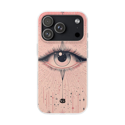 Obsidian Cosmic Gaze · Soft Phone Case for iPhone