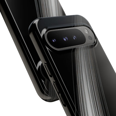 Black Tough Phone Case for Google Pixel - Linear Velocity Beam
