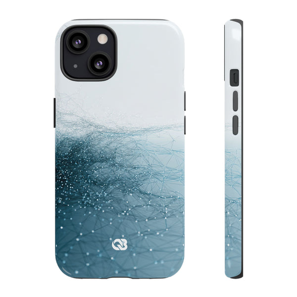Lattice Nexus · Tough Phone Case for iPhone · Teal