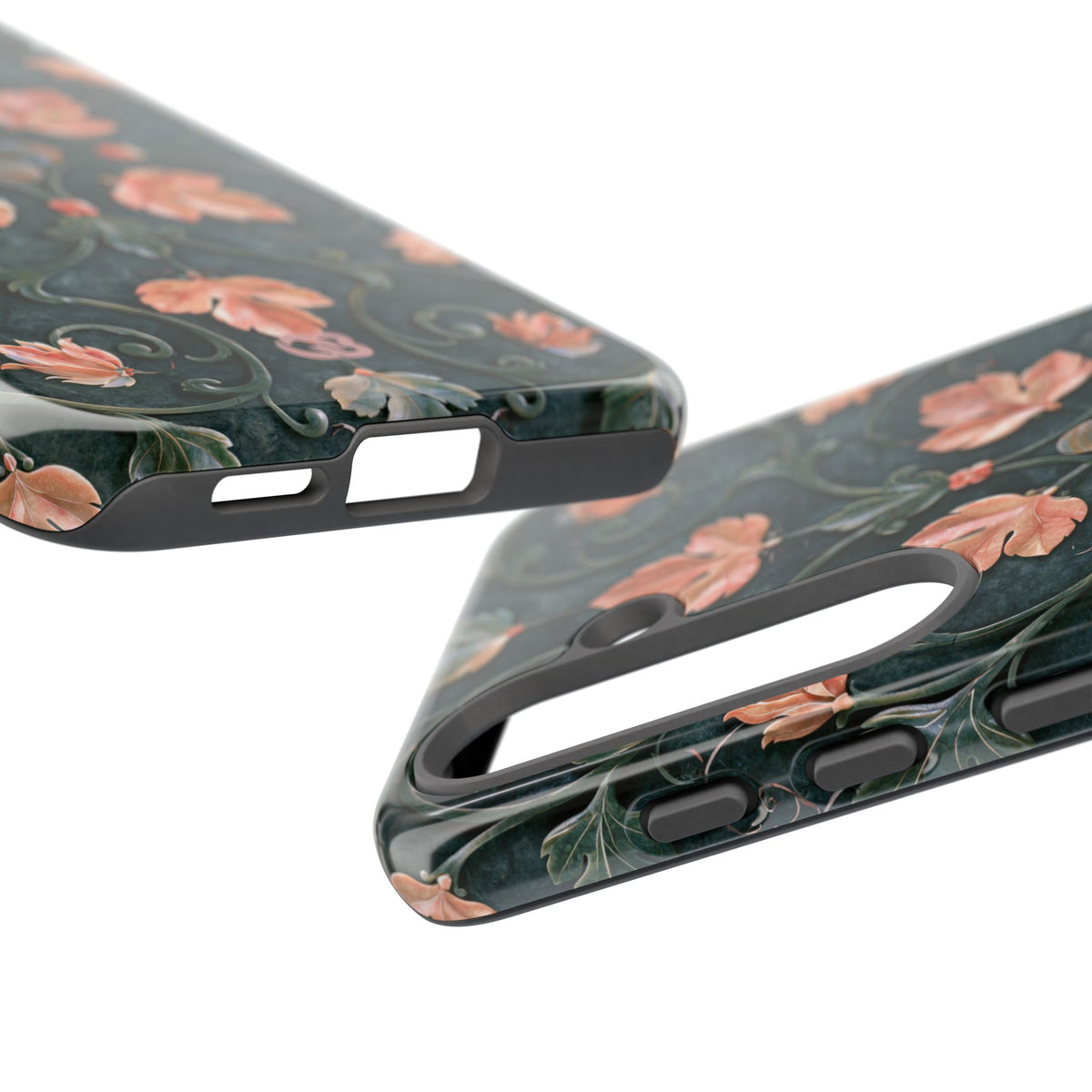 Florentine Rose Arabesque · Tough Phone Case for Samsung · Green