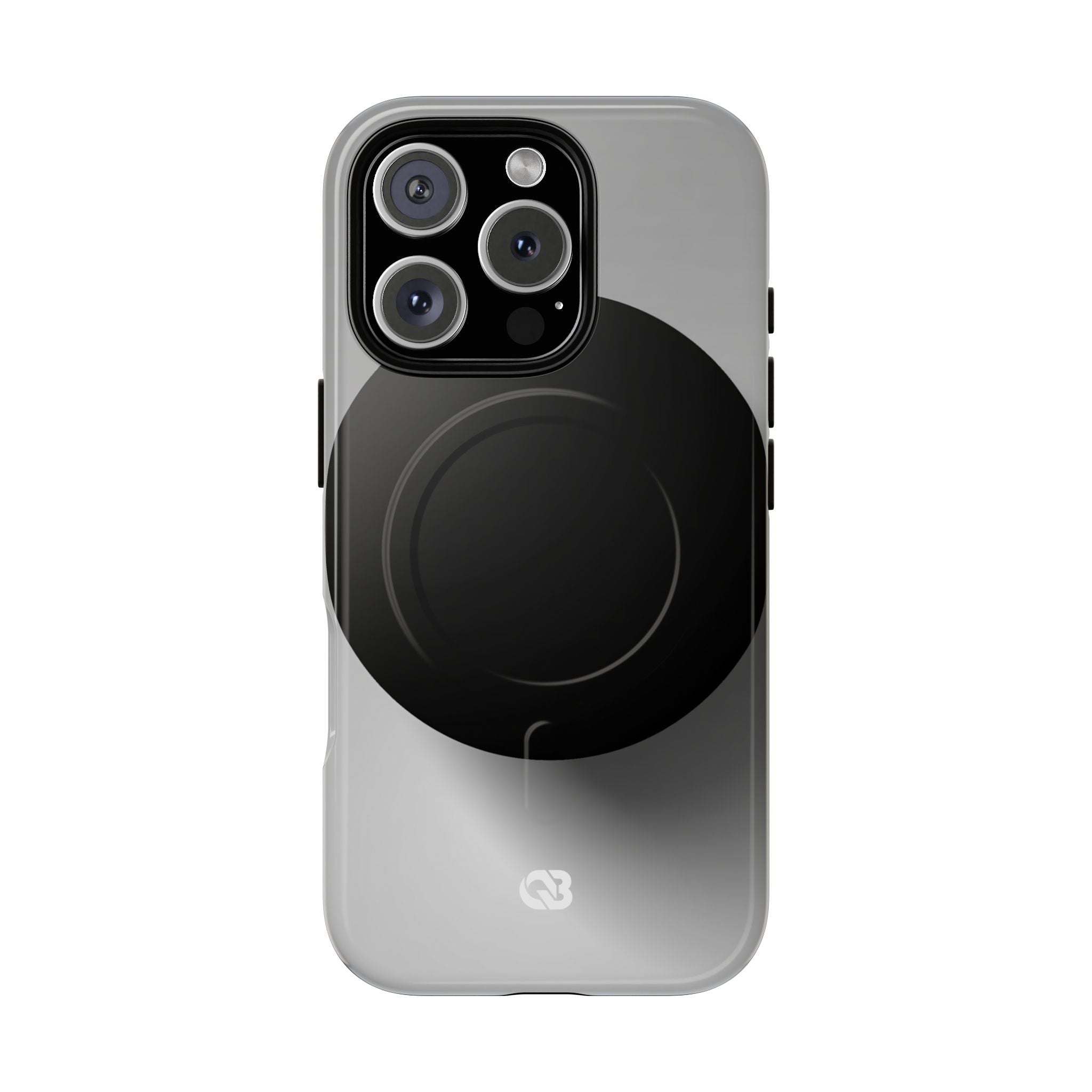 Grey Tough 2.0 Magsafe Phone Case for iPhone - Matte Onyx Sphere