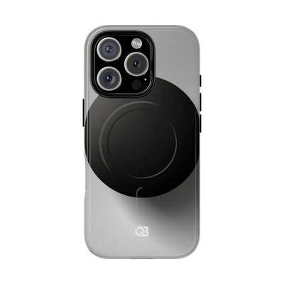 Grey Tough 2.0 Magsafe Phone Case for iPhone - Matte Onyx Sphere