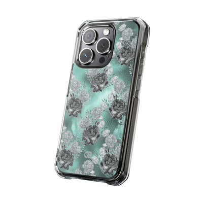 Frost Mint Floral · Impact Magsafe