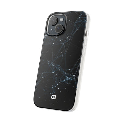Black Lite Phone Case for iPhone - Arctic Neural Mesh