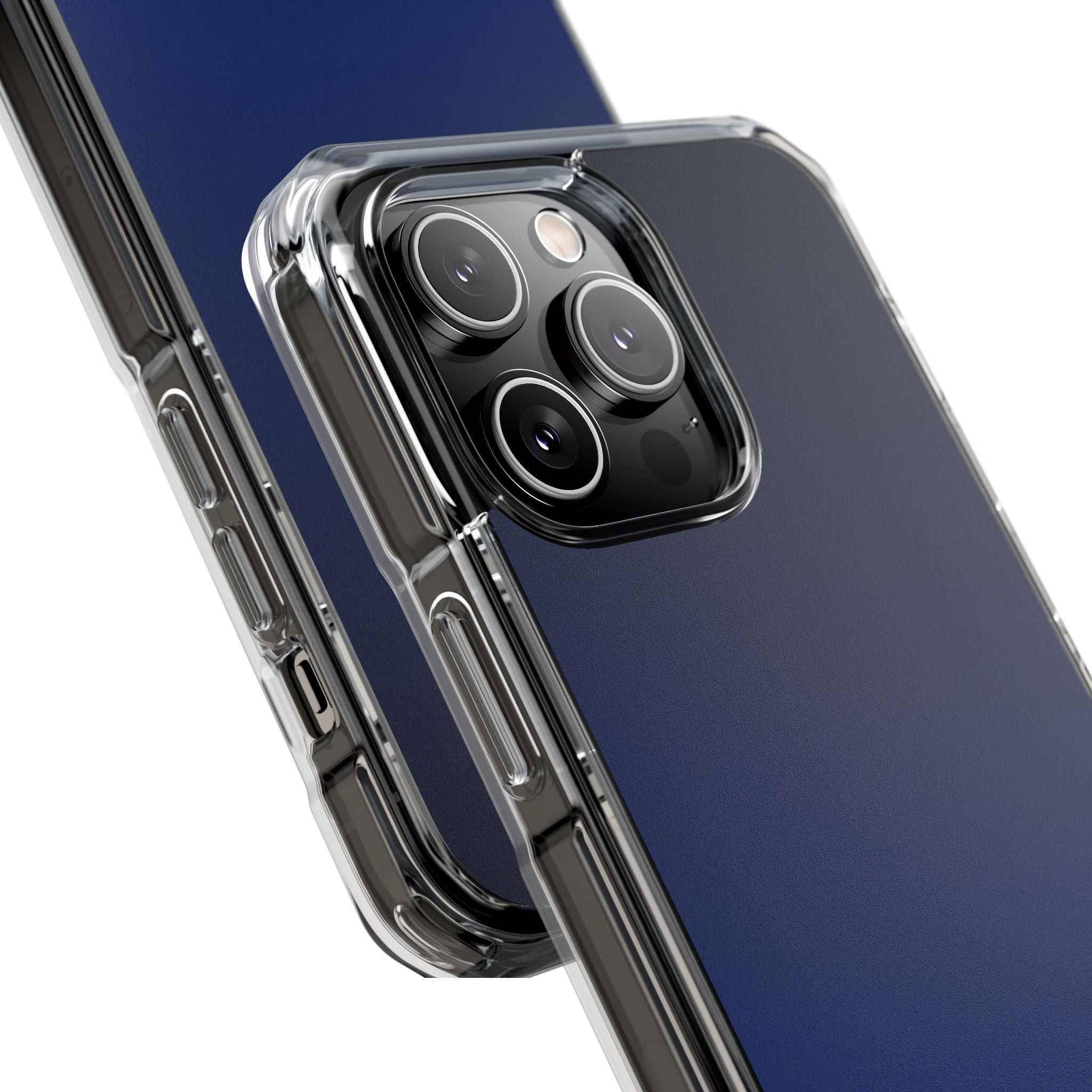 Blue Impact MagSafe Phone Case for iPhone - Midnight Cobalt Fade