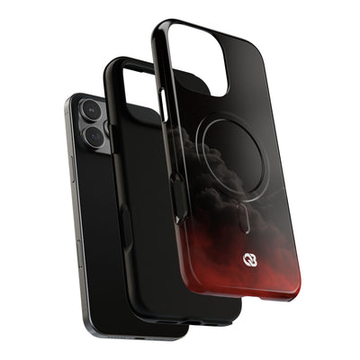 Crimson Fog Void · Tough 2.0 Magnetic Phone Case for iPhone · Black