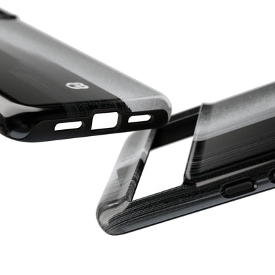 Black Tough Phone Case for Google Pixel - Brutalist Pixel Monolith