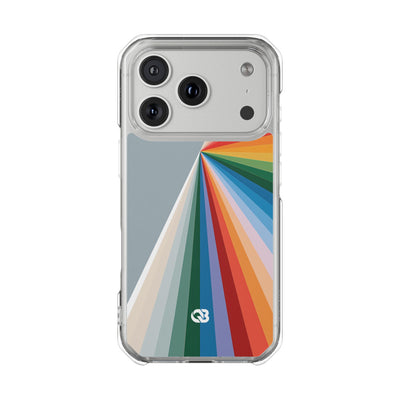 Grey Impact MagSafe Phone Case for iPhone - Slate Prism Burst