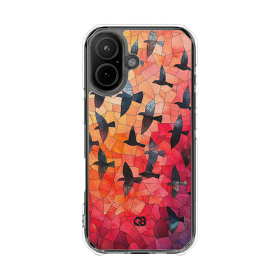 Ember Mosaic Wings · Impact Coque de téléphone pour iPhone · Magsafe