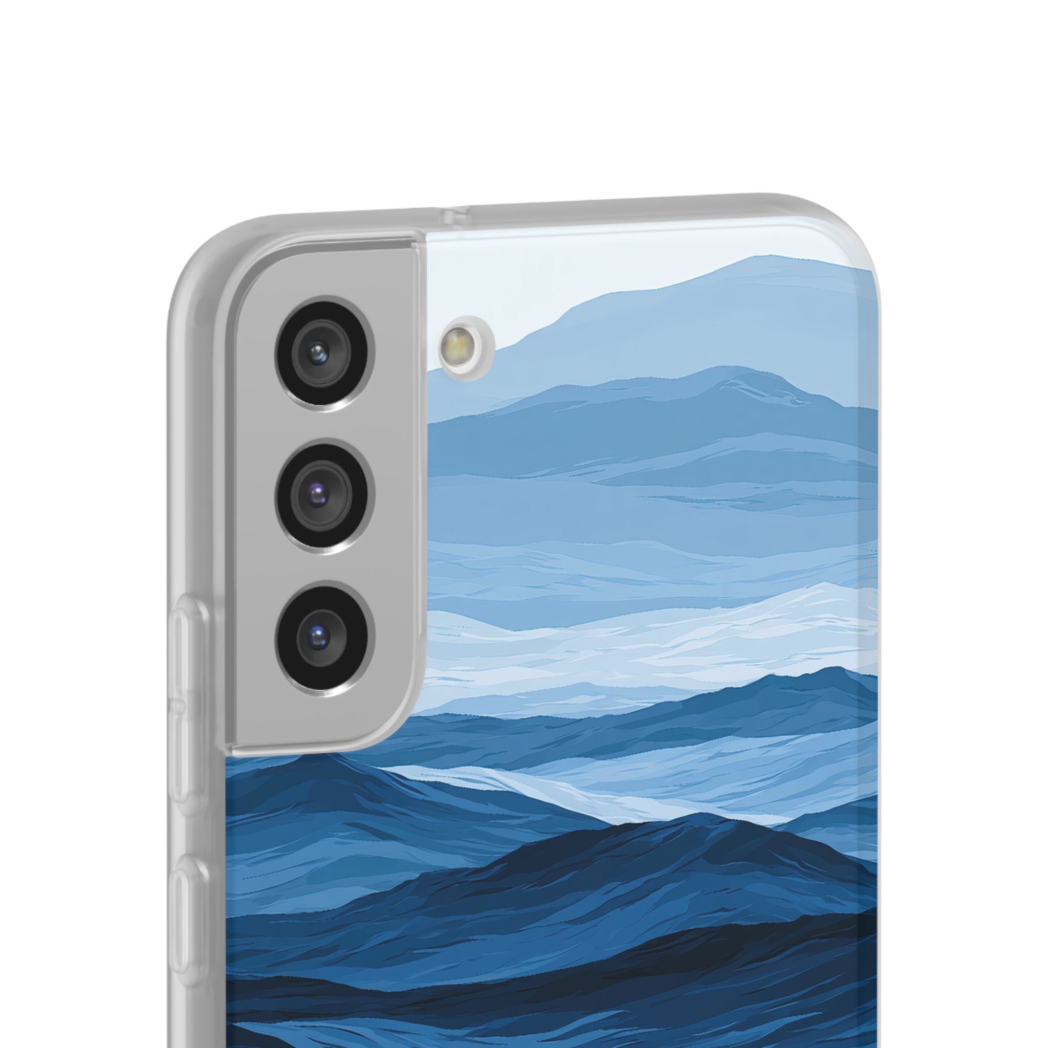 Blue Lite Phone Case for Samsung - Cobalt Ridge Tides