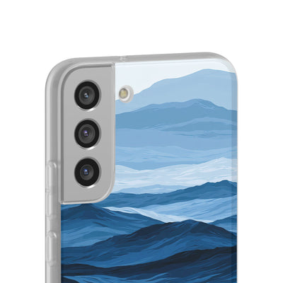 Blue Lite Phone Case for Samsung - Cobalt Ridge Tides