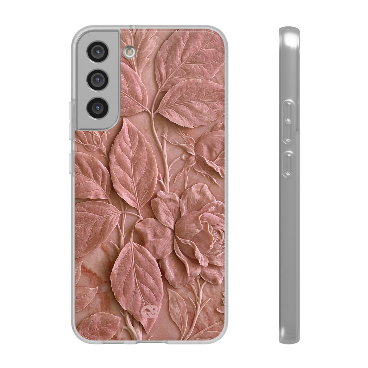 Blush Rose Relief · Lite Phone Case for Samsung · Pink