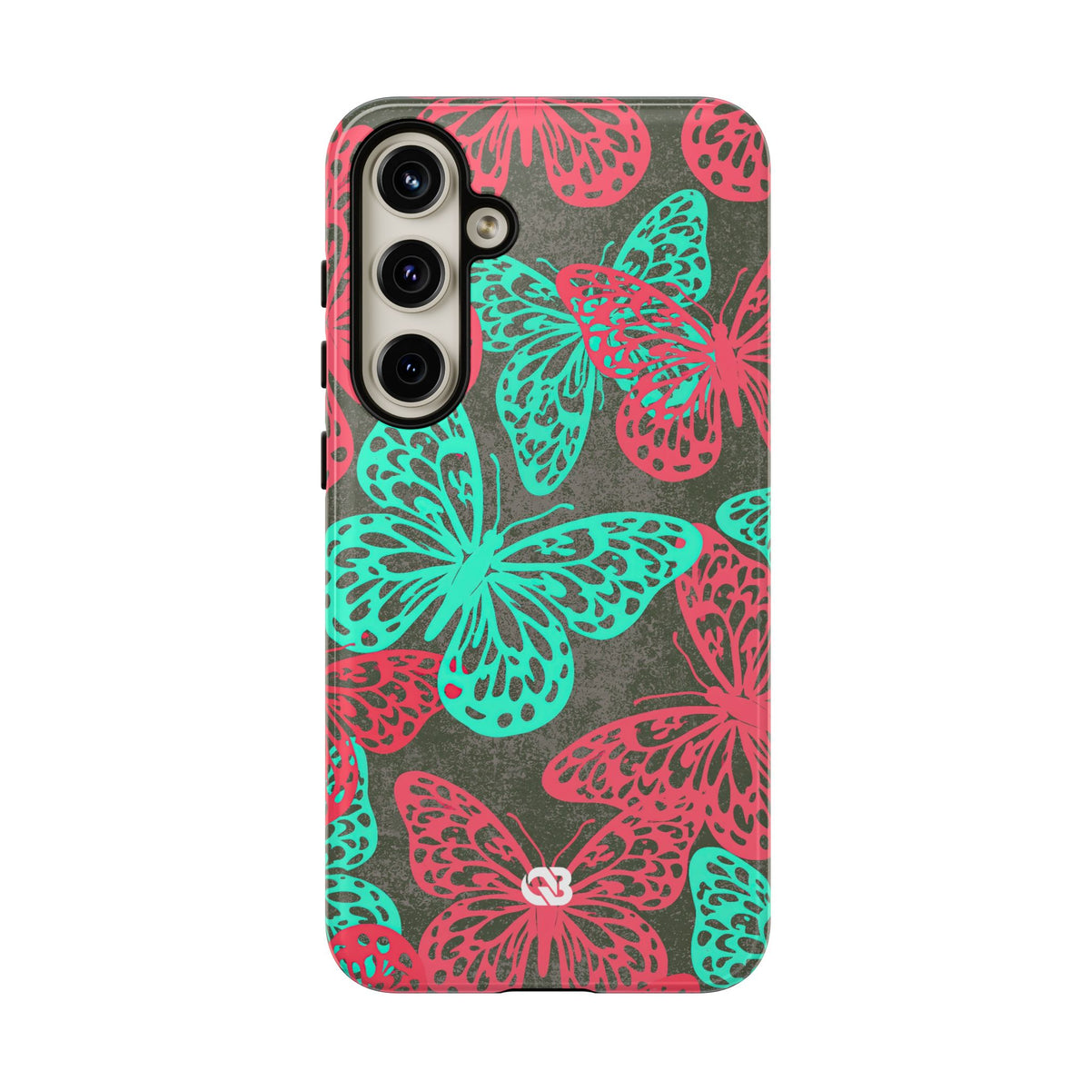 Electric Papillon · Tough Phone Case for Samsung · Pink