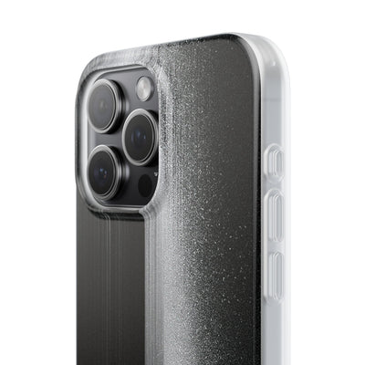 Black Lite Phone Case for iPhone - Brutalist Pixel Monolith